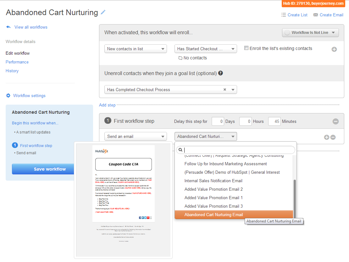 Abanonded_Cart_HubSpot_Workflow